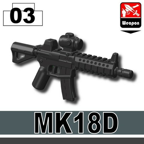 Mk18d assault rifle - rifle, fits
