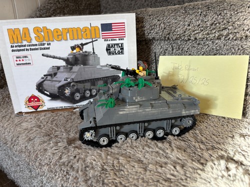 Brick mania sherman - sherman, tank