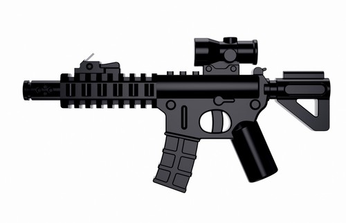 Cqbr assault rifle - rifle, fits