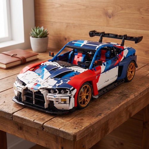 Gt3 car building blocks - building,