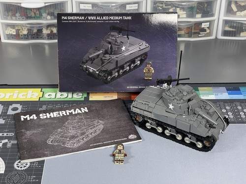 Lego wwii brickmania - lego, m4